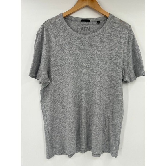 ATM Anthony Thomas Melillo Other - ATM Anthony Thomas Melillo Mens XL Gray Slub Jersey Crew Neck T-Shirt